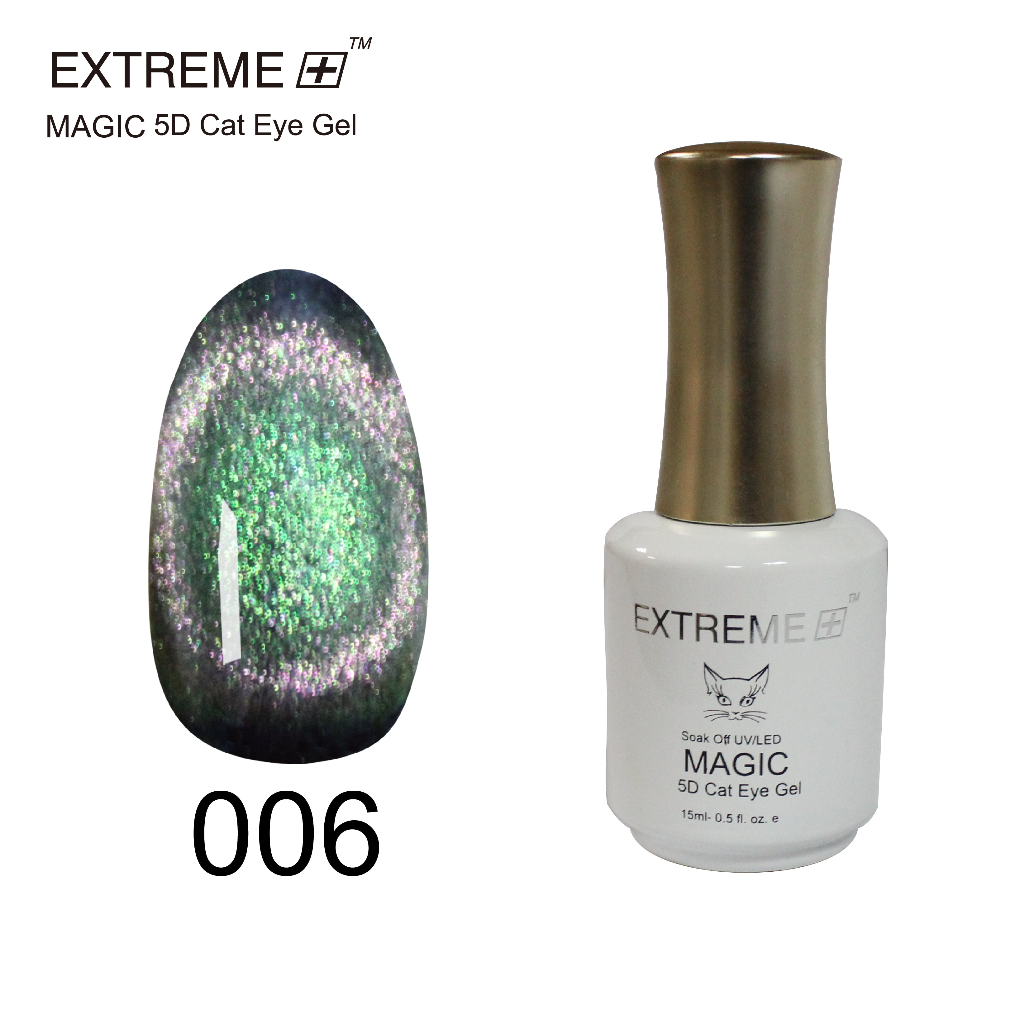 Gel mắt mèo Extreme+ Magic 5D #006