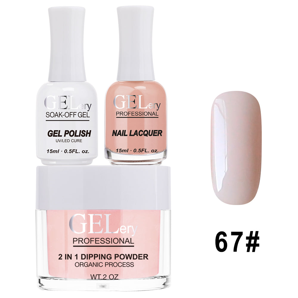 GELery 3 in 1 Trio Set - Gel, Lacquer, & Dip - #067