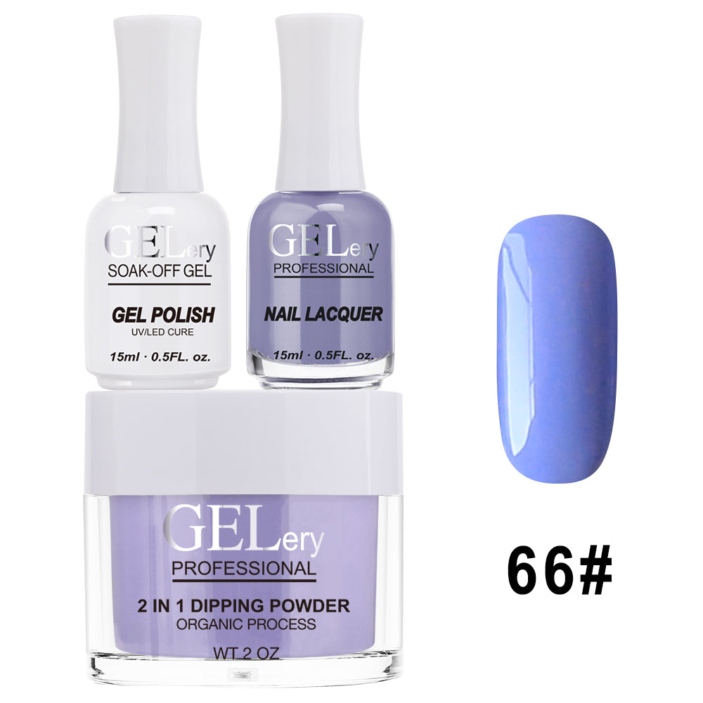 GELery 3 in 1 Trio Set - Gel, Lacquer, & Dip - #066