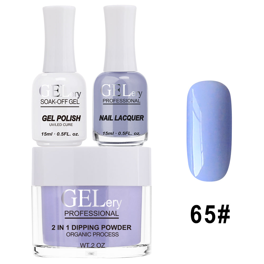 GELery 3 in 1 Trio Set - Gel, Lacquer, & Dip - #065