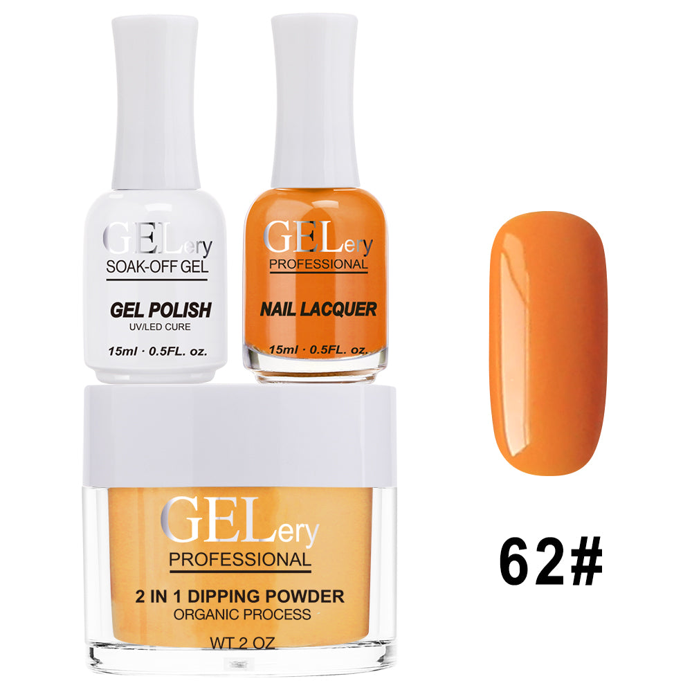 GELery 3 in 1 Trio Set - Gel, Lacquer, & Dip - #062