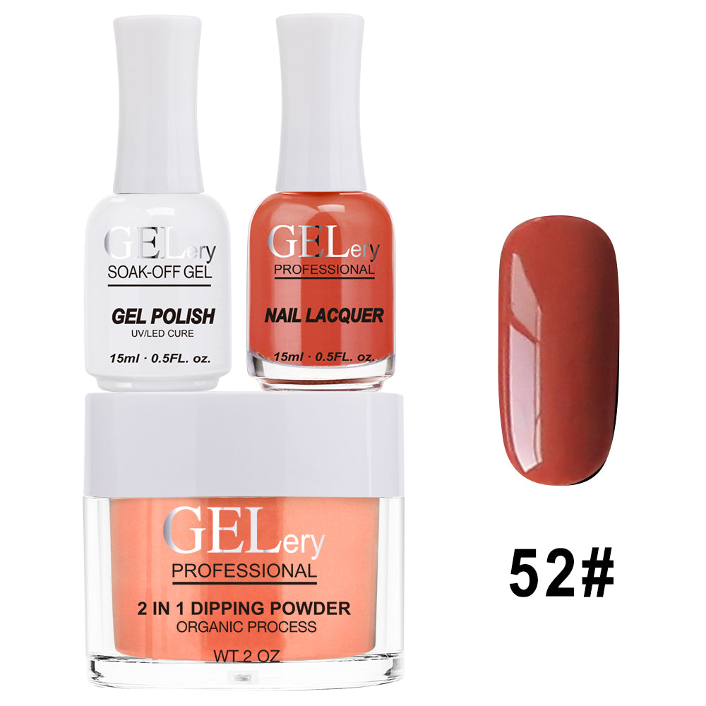 GELery 3 in 1 Trio Set - Gel, Lacquer, & Dip - #052