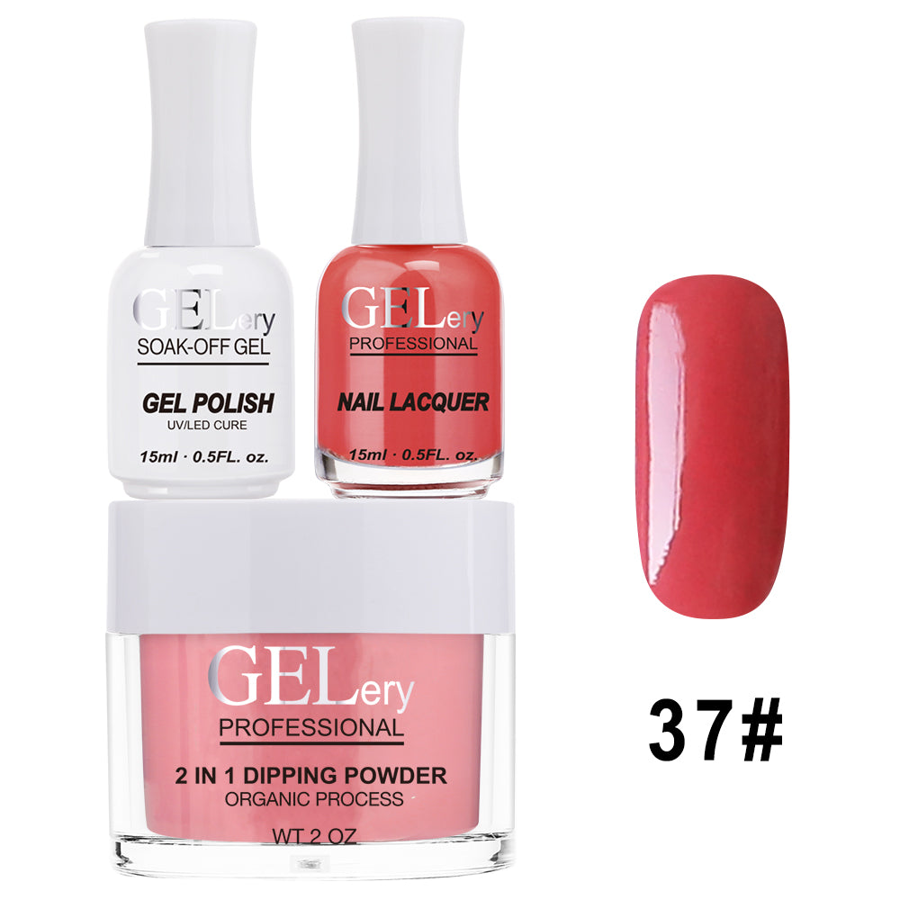 GELery 3 in 1 Trio Set - Gel, Lacquer, & Dip - #037