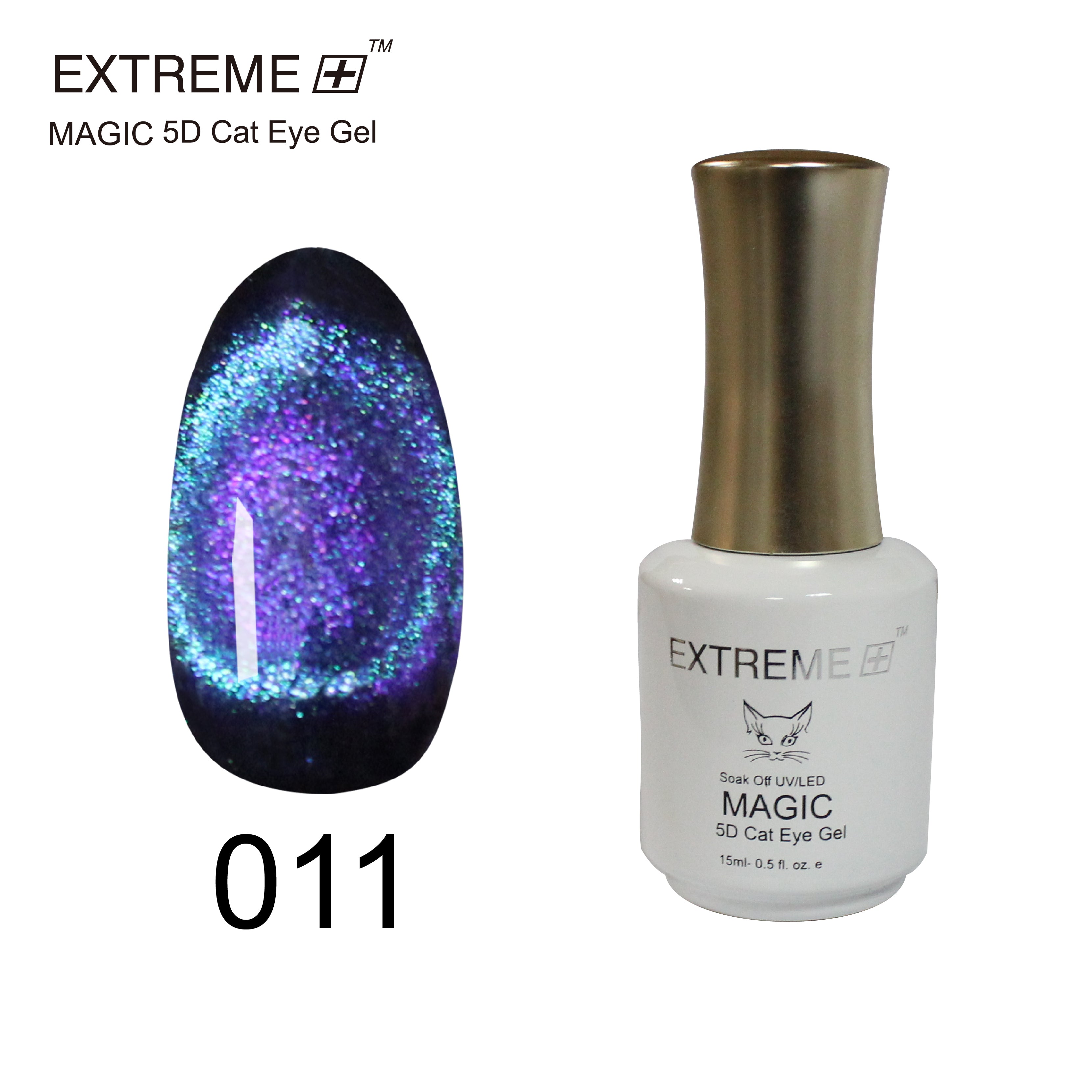 Extreme+ Magic 5D Cat Eye Gel #011