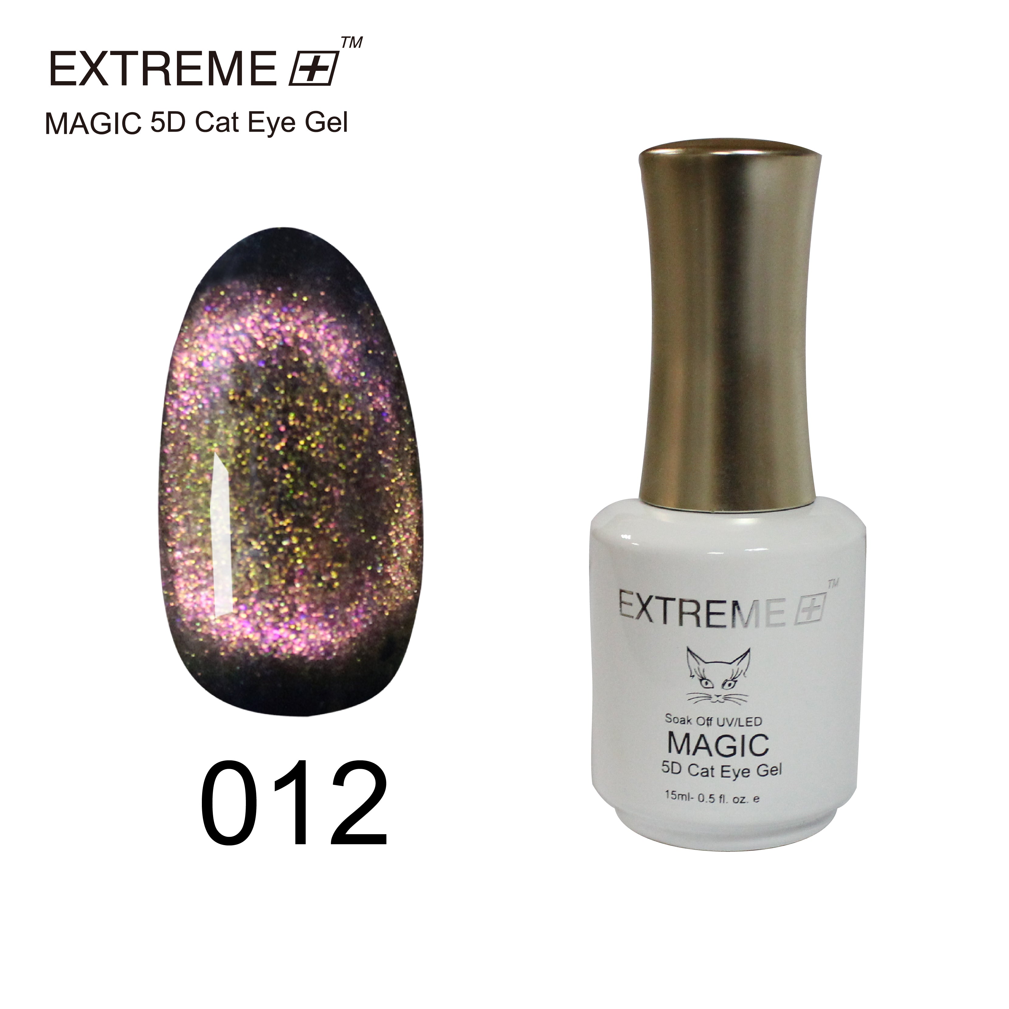 Extreme+ Magic 5D Cat Eye Gel #012