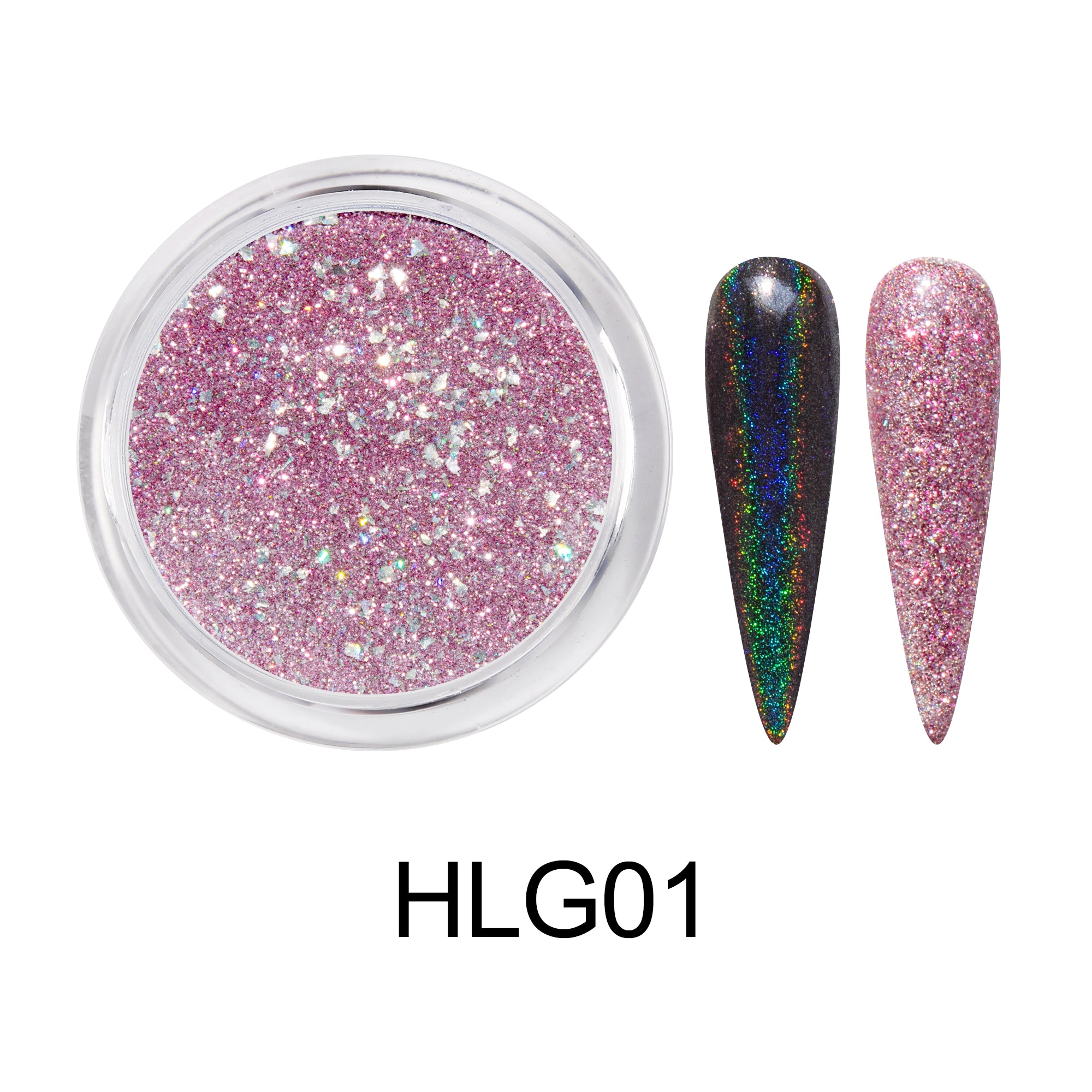 EXTREME+ Holo Chrome Dip Powder - #001