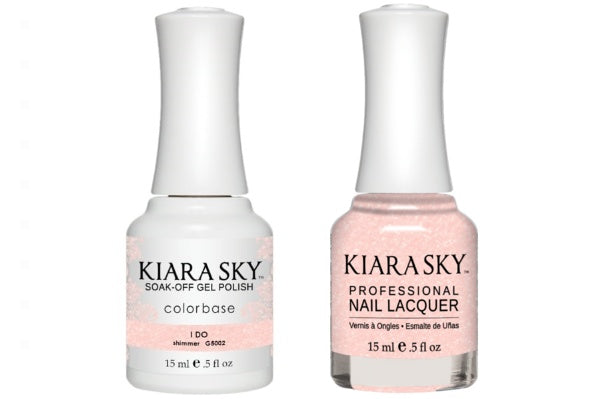 Kiara Sky All-In-One GEL + MATCHING LACQUER (DUO) - 5002 I DO