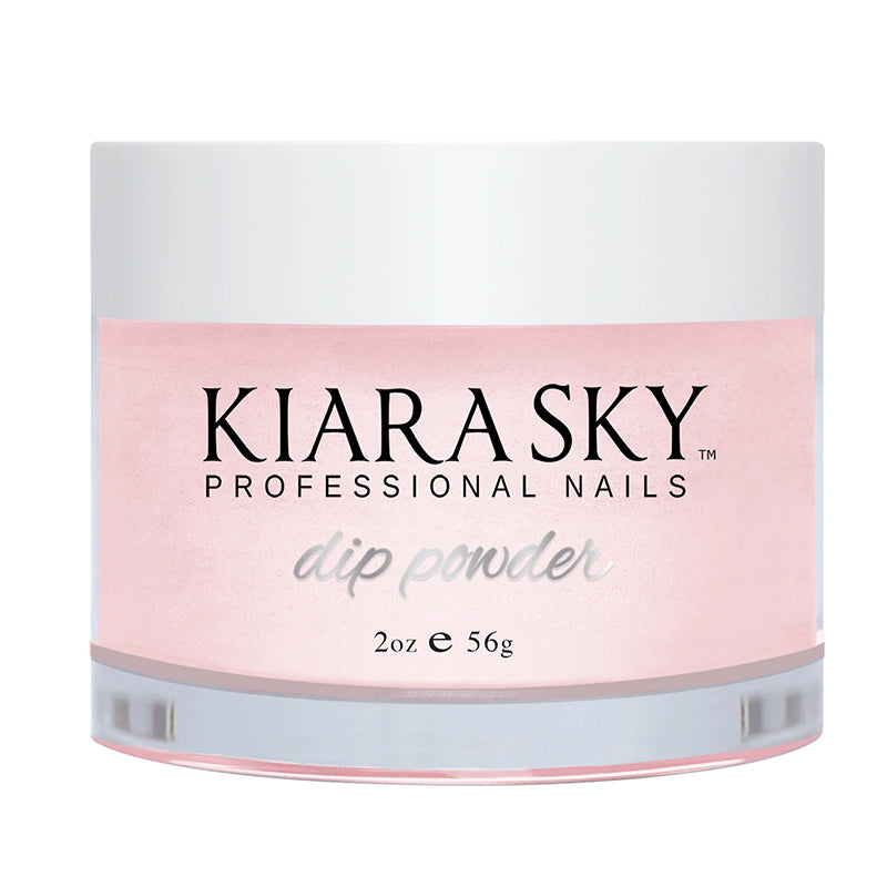 Kiara Sky Dipping Powder Pink & White 02 Oz - Medium Pink
