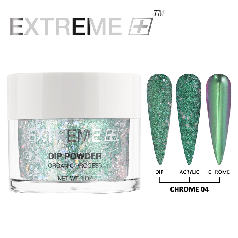 EXTREME+ Diamond Chrome Dipping Powder Kit