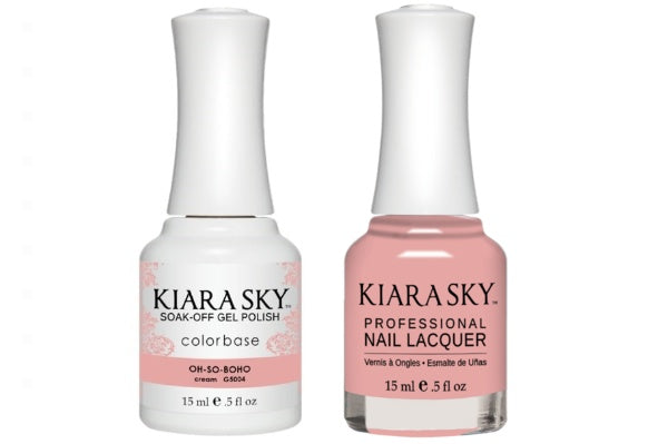 Kiara Sky All-In-One GEL + MATCHING LACQUER (DUO) - 5004 OH-SO-BOHO