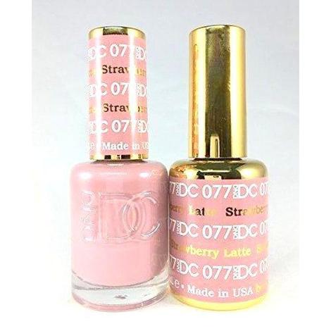 DND DC Duo - Gel #077 Strawberry Latte 