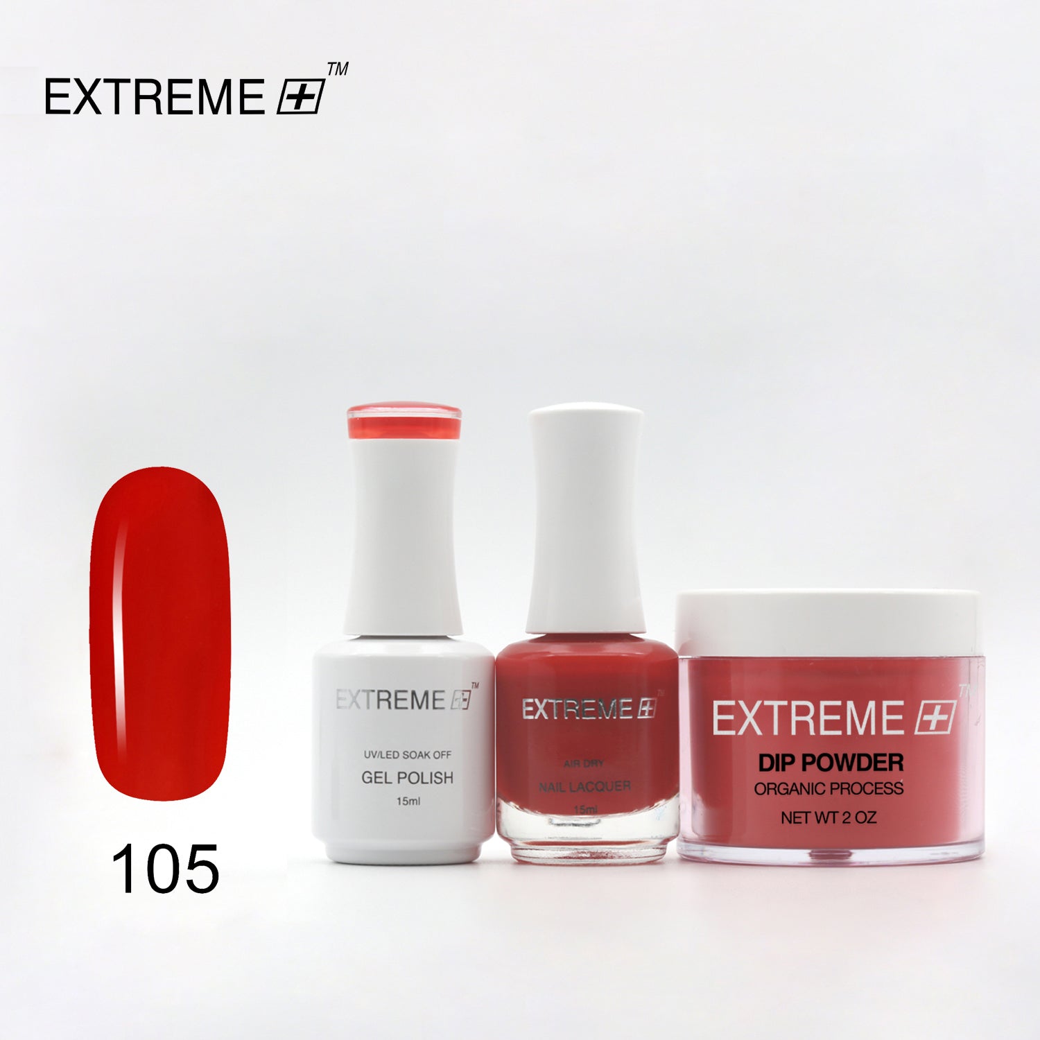 EXTREME+ 3 in 1 Combo Set - Gel, Lacquer, & Dip - #105