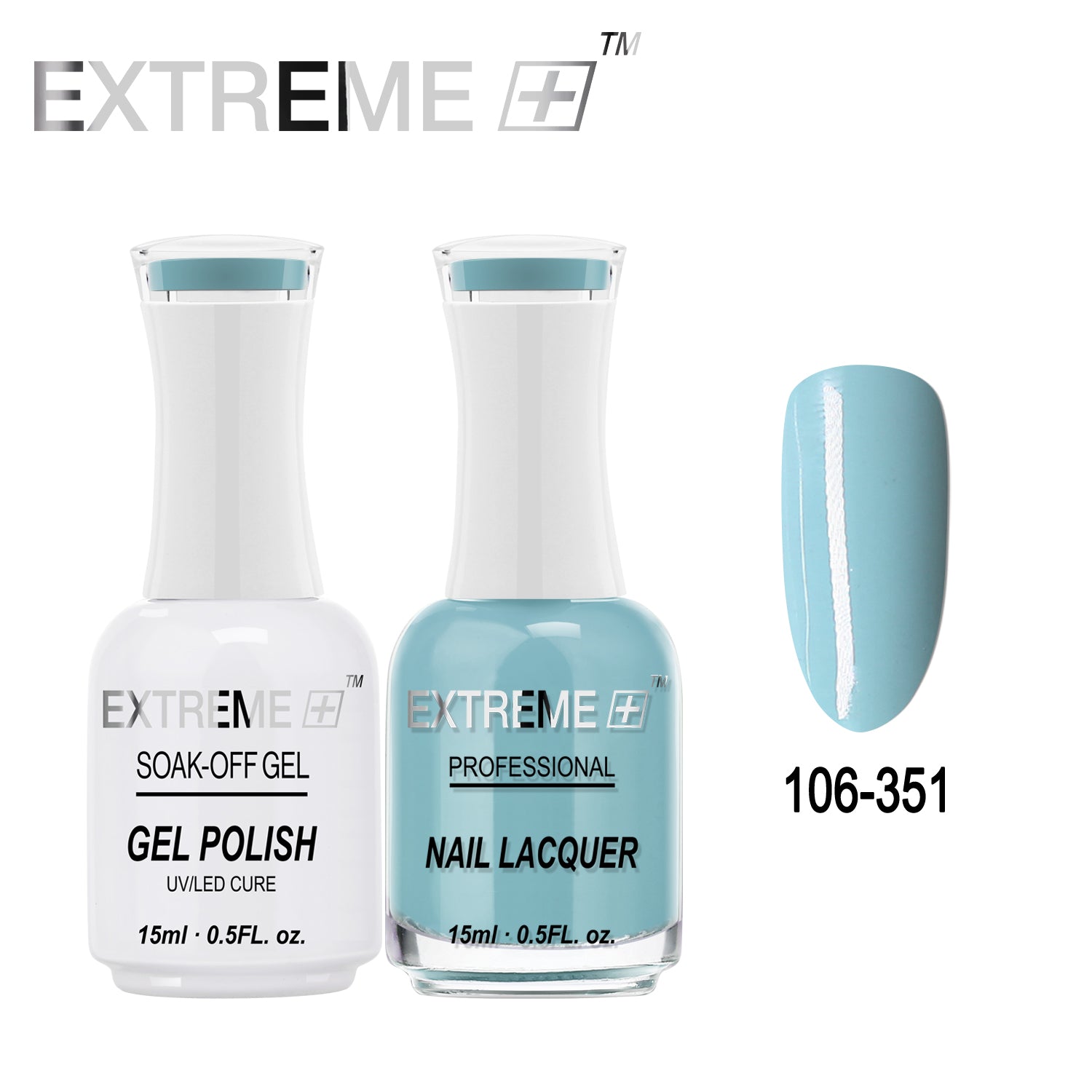 EXTREME+ All-in-One Gel Polish and Nail Lacquer Matching Duo #G106