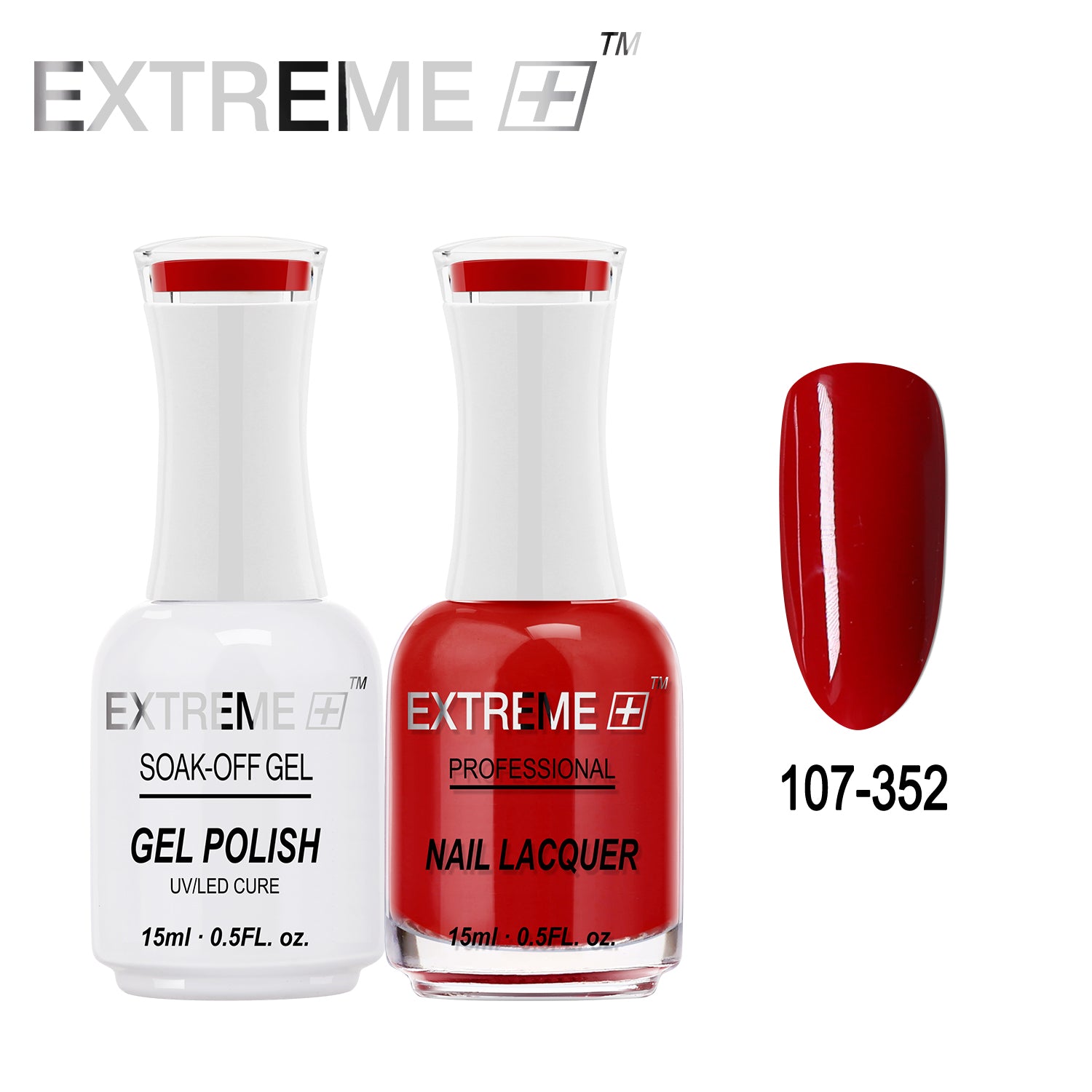 EXTREME+ All-in-One Gel Polish and Nail Lacquer Matching Duo #G107