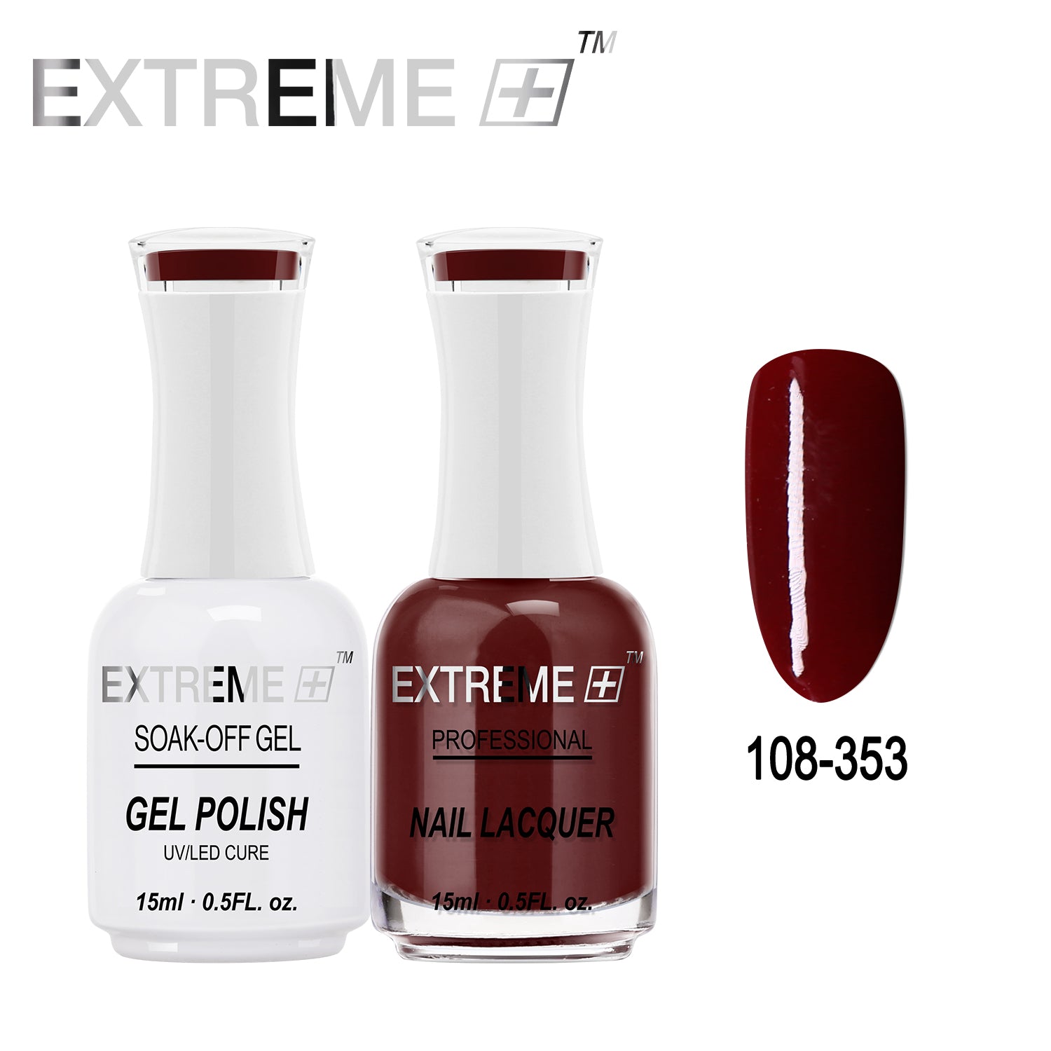 EXTREME+ All-in-One Gel Polish and Nail Lacquer Matching Duo #G108