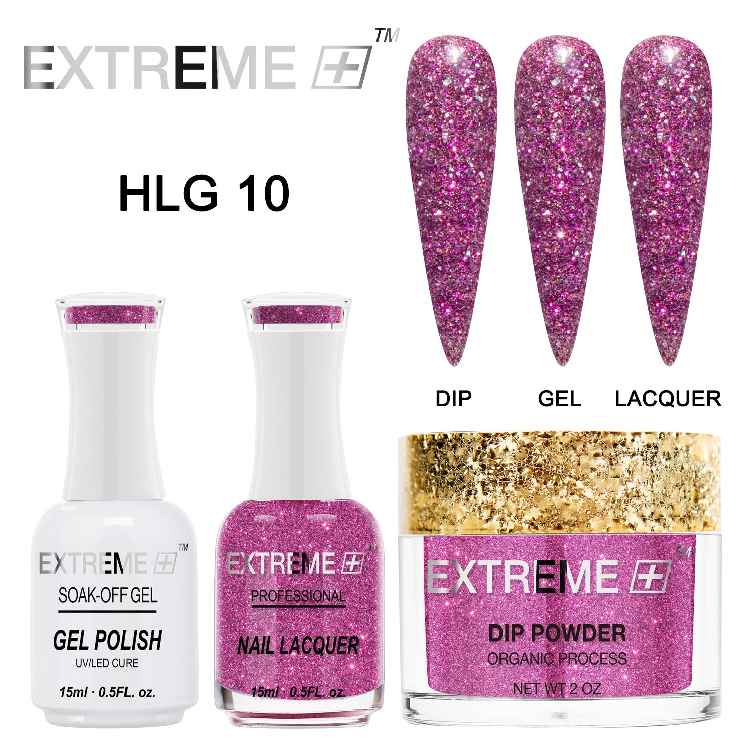 Bộ combo EXTREME+ 3 trong 1 - Holo Chrome - #010