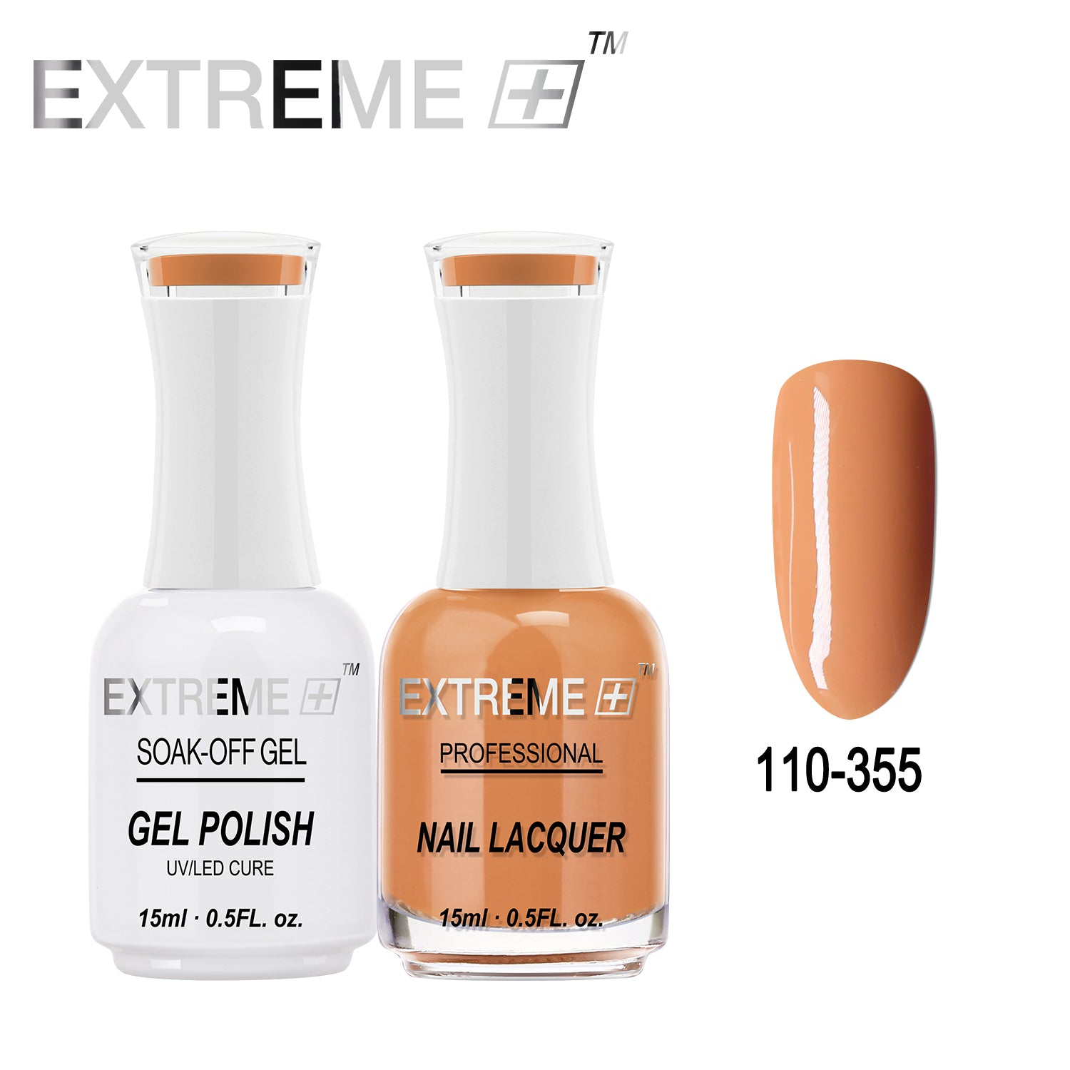 EXTREME+ All-in-One Gel Polish and Nail Lacquer Matching Duo #G110