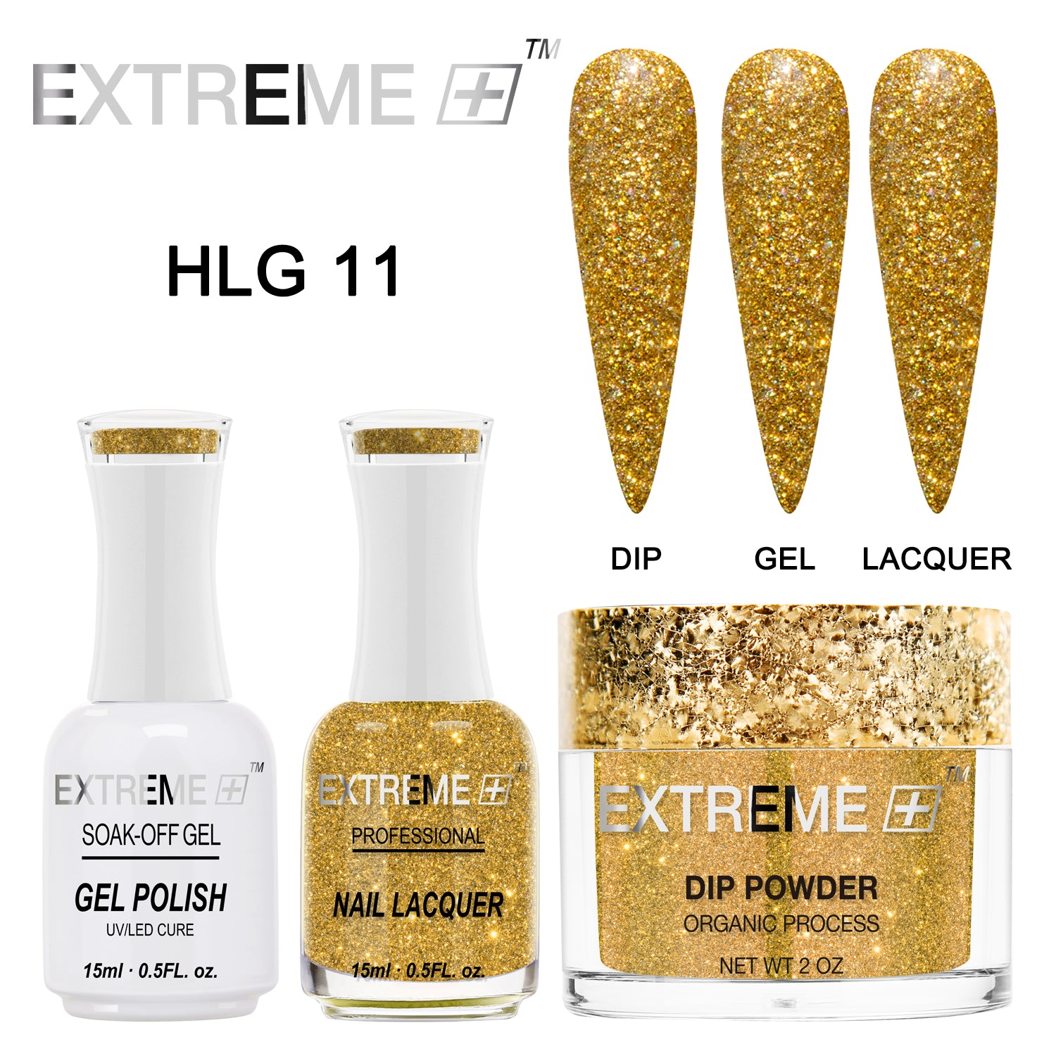 EXTREME+ 3 in 1 Combo Set - Holo Chrome - #011