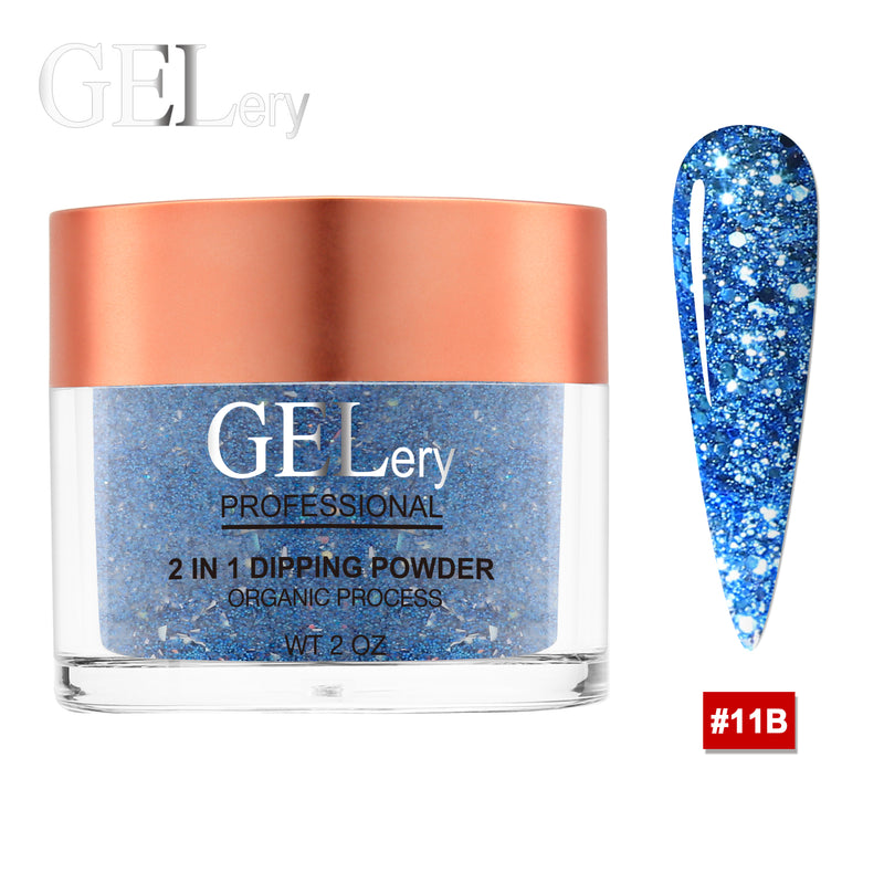 GELery 2 in 1 Acrylic &amp; Dipping Ombre 2 oz - 11B 