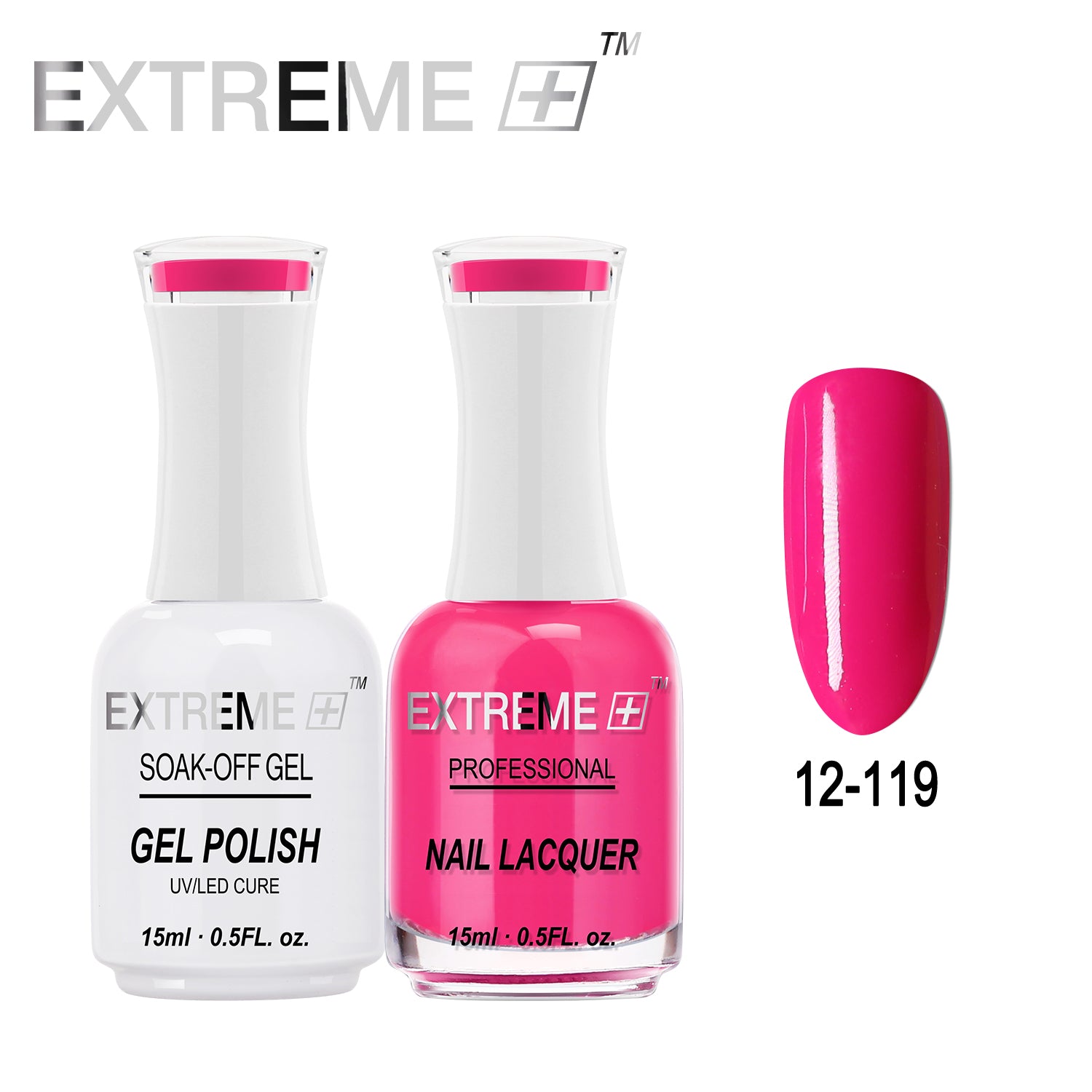 EXTREME+ All-in-One Gel Polish and Nail Lacquer Matching Duo #G012