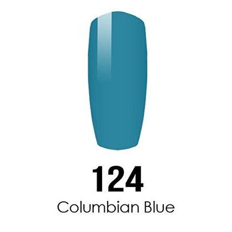 DND DC Duo - Gel #124 Columbian Blue