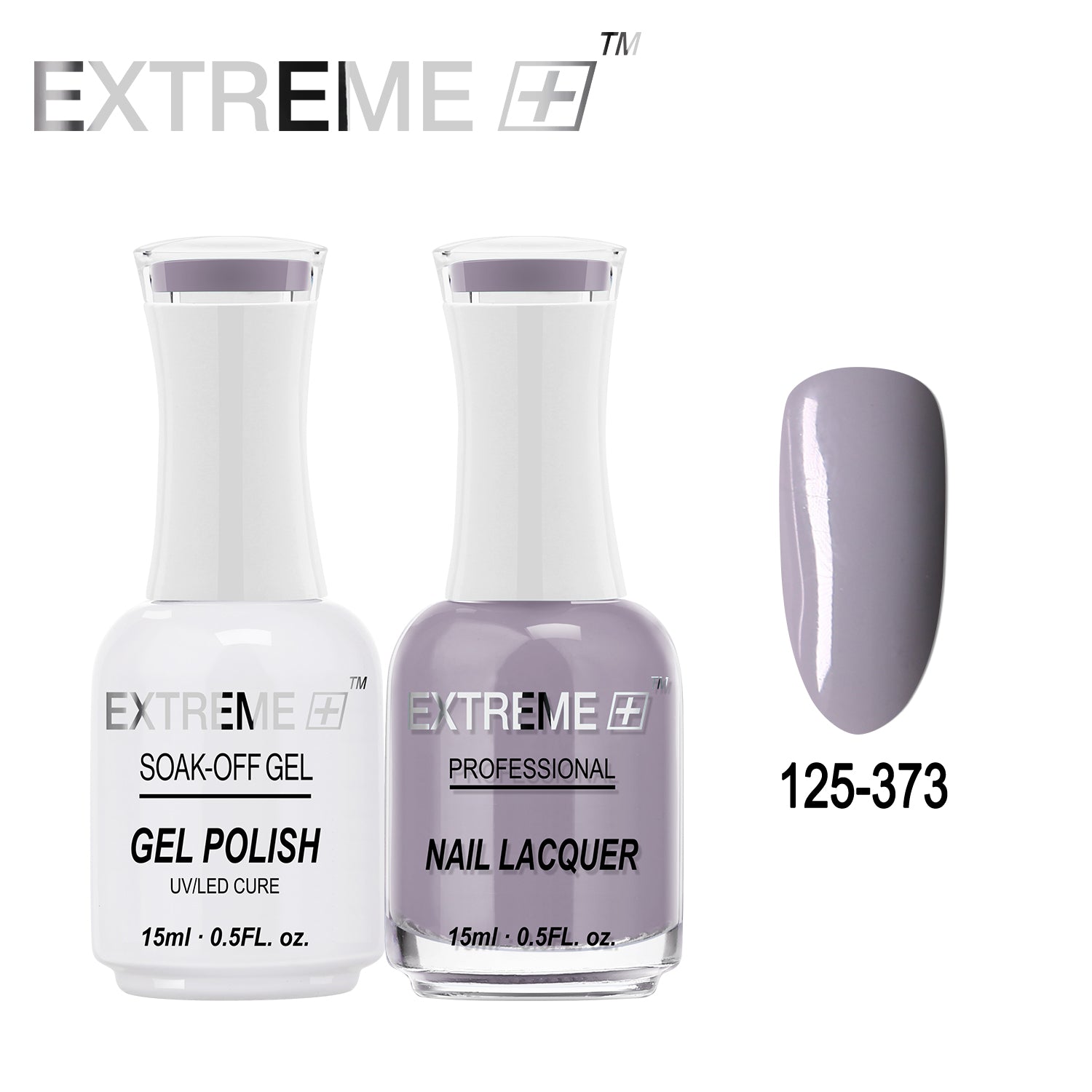 EXTREME+ All-in-One Gel Polish and Nail Lacquer Matching Duo #G125