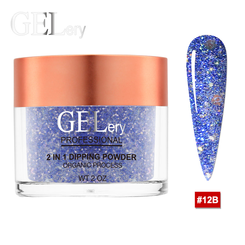 GELery 2 in 1 Acrylic &amp; Dipping Ombre 2 oz - 12B 