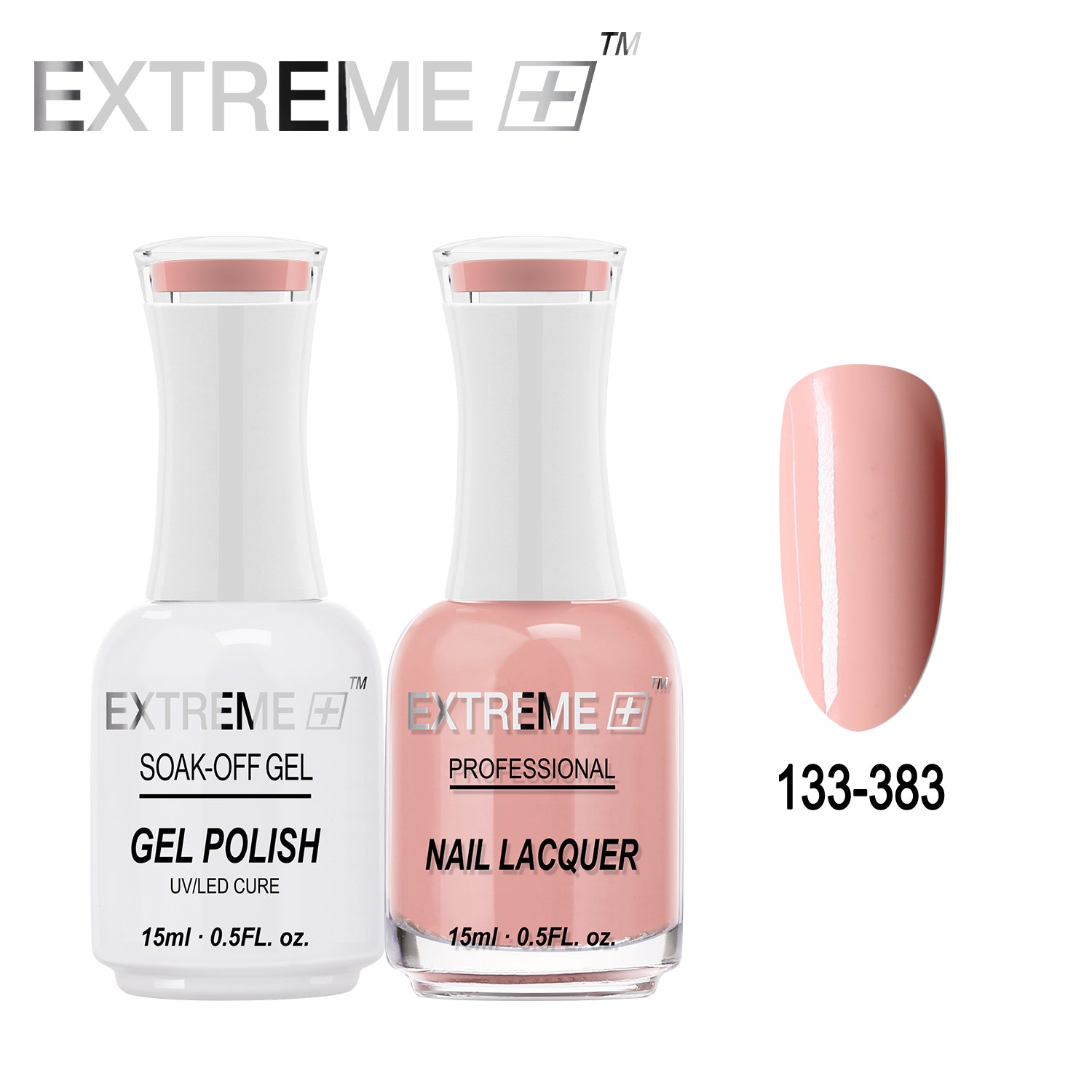 EXTREME+ All-in-One Gel Polish and Nail Lacquer Matching Duo #G133