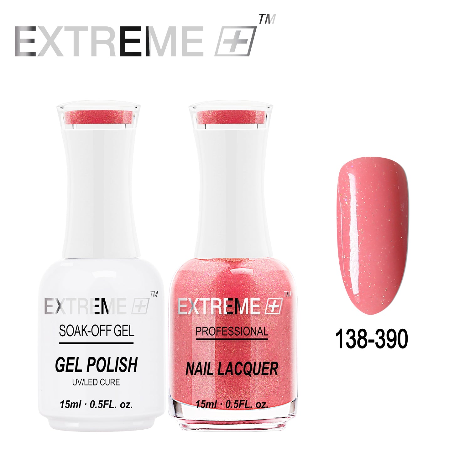 EXTREME+ All-in-One Gel Polish and Nail Lacquer Matching Duo #G138