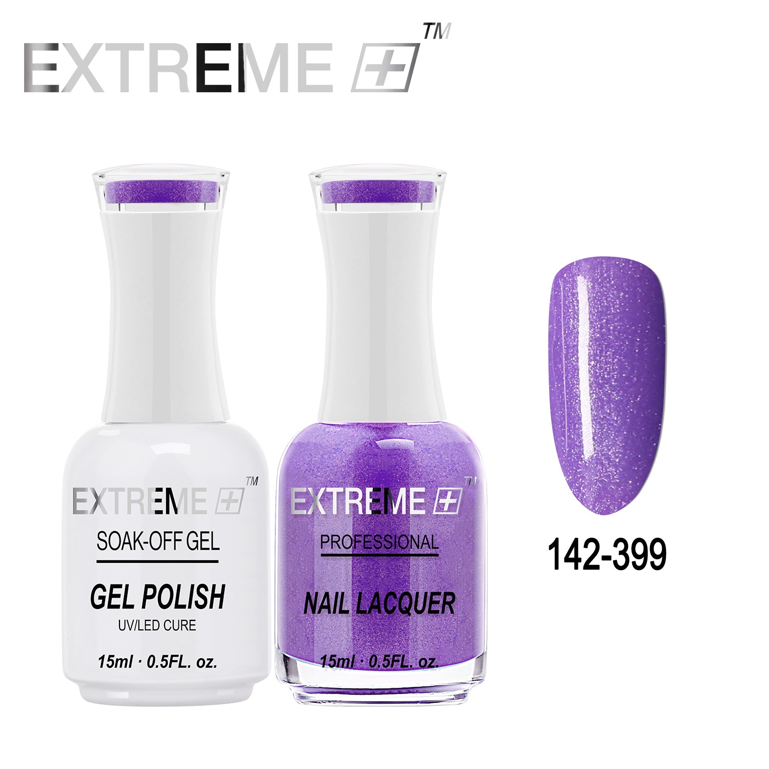 EXTREME+ All-in-One Gel Polish and Nail Lacquer Matching Duo #G142