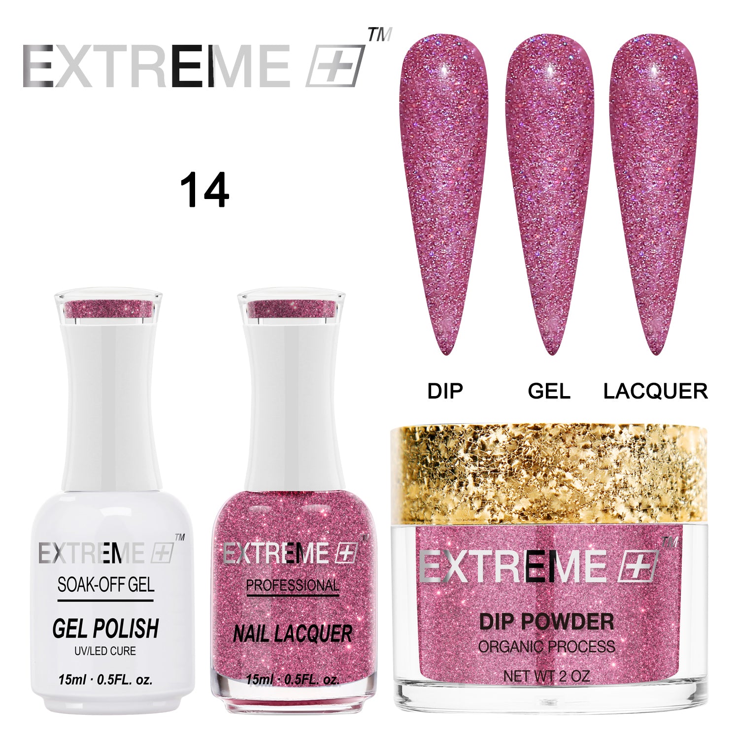 EXTREME+ 3 in 1 Combo Set - Holo Chrome - #014