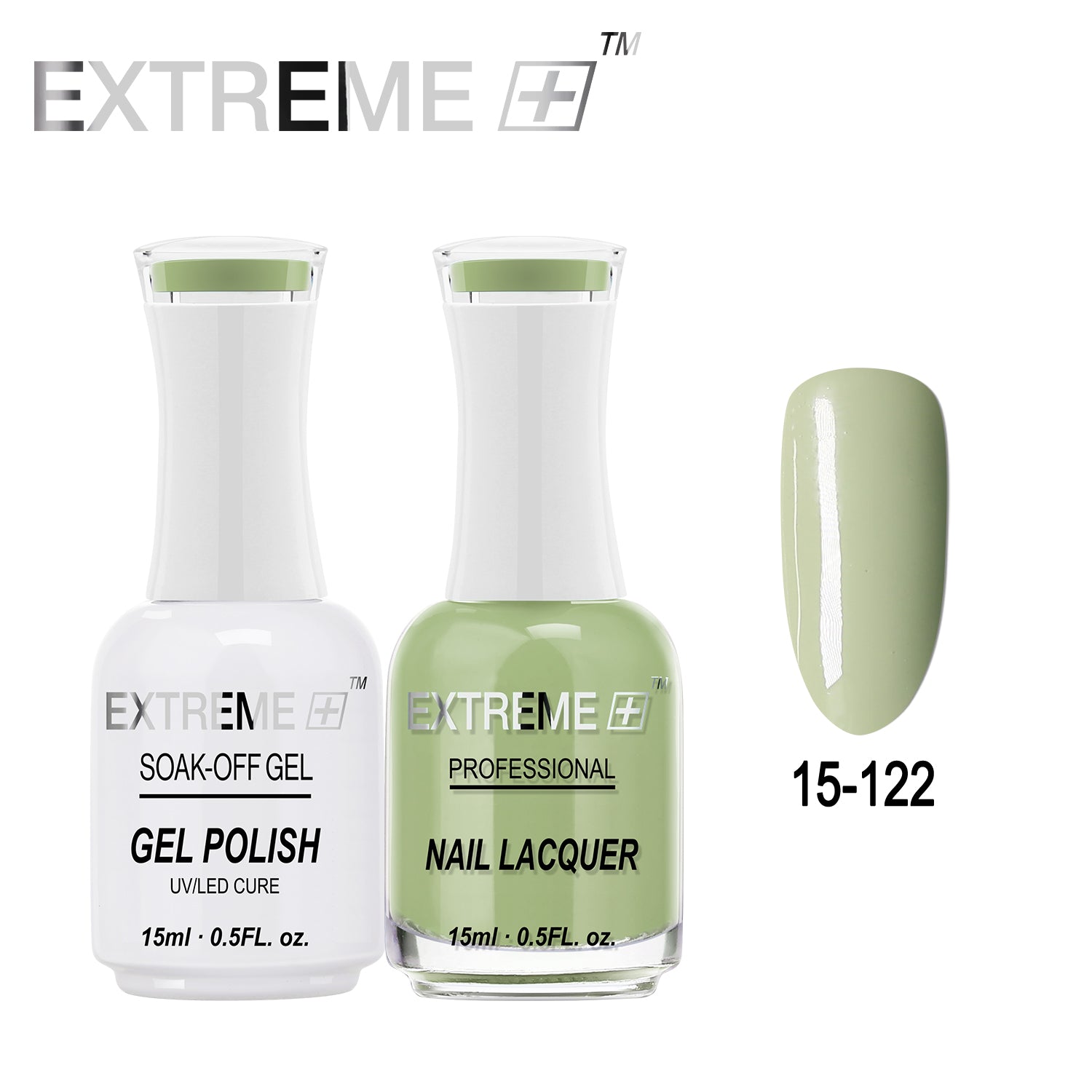 EXTREME+ All-in-One Gel Polish and Nail Lacquer Matching Duo #G015