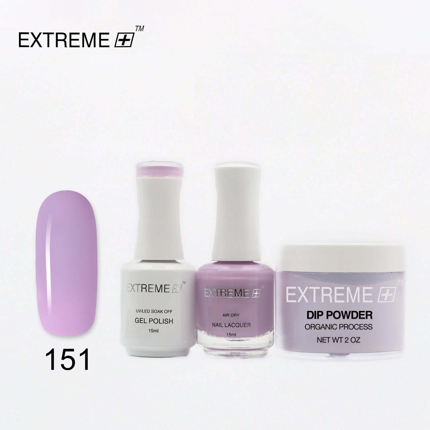 EXTREME+ 3 in 1 Combo Set - Gel, Lacquer, & Dip - #151