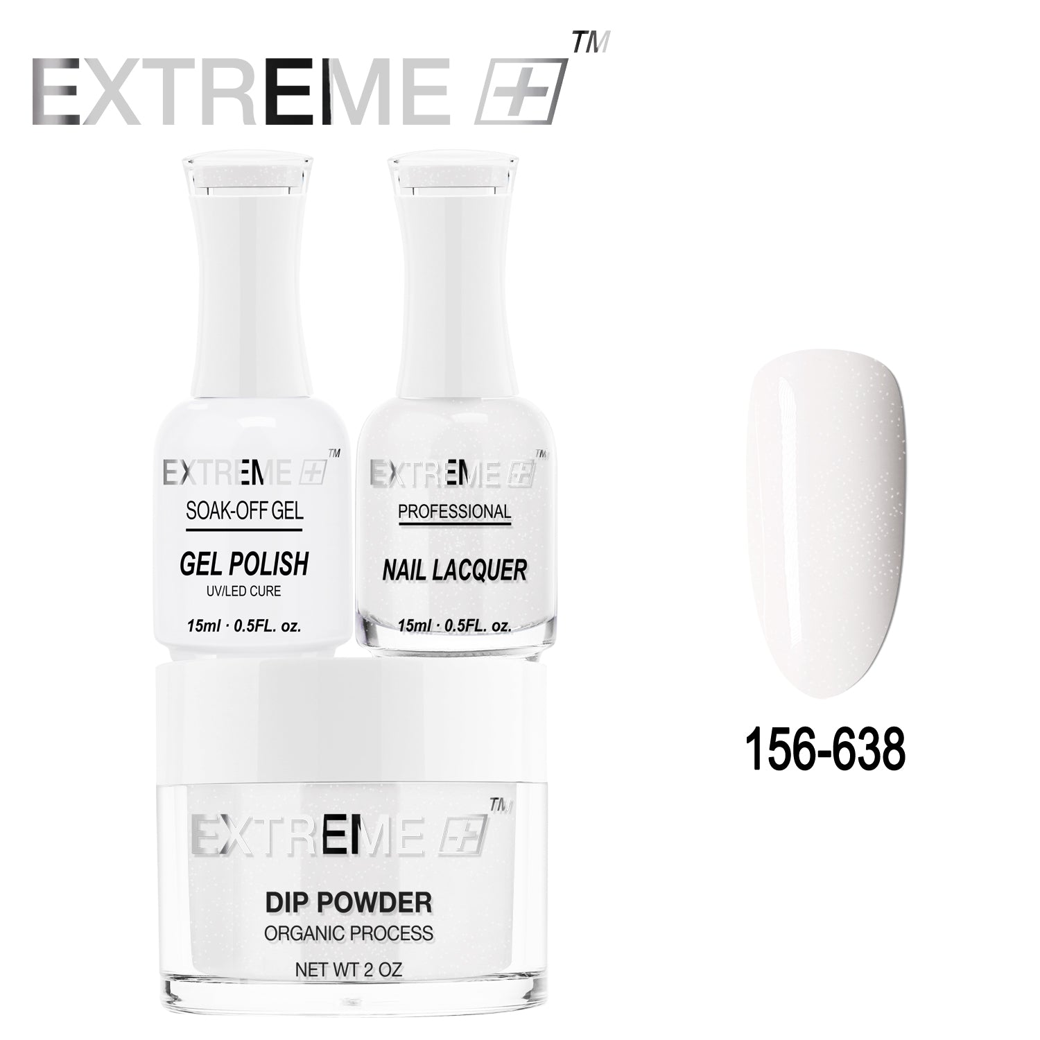 Bộ Combo 3 trong 1 EXTREME+ All-in-One - Bột Nhúng, Sơn Gel và Sơn Móng #156