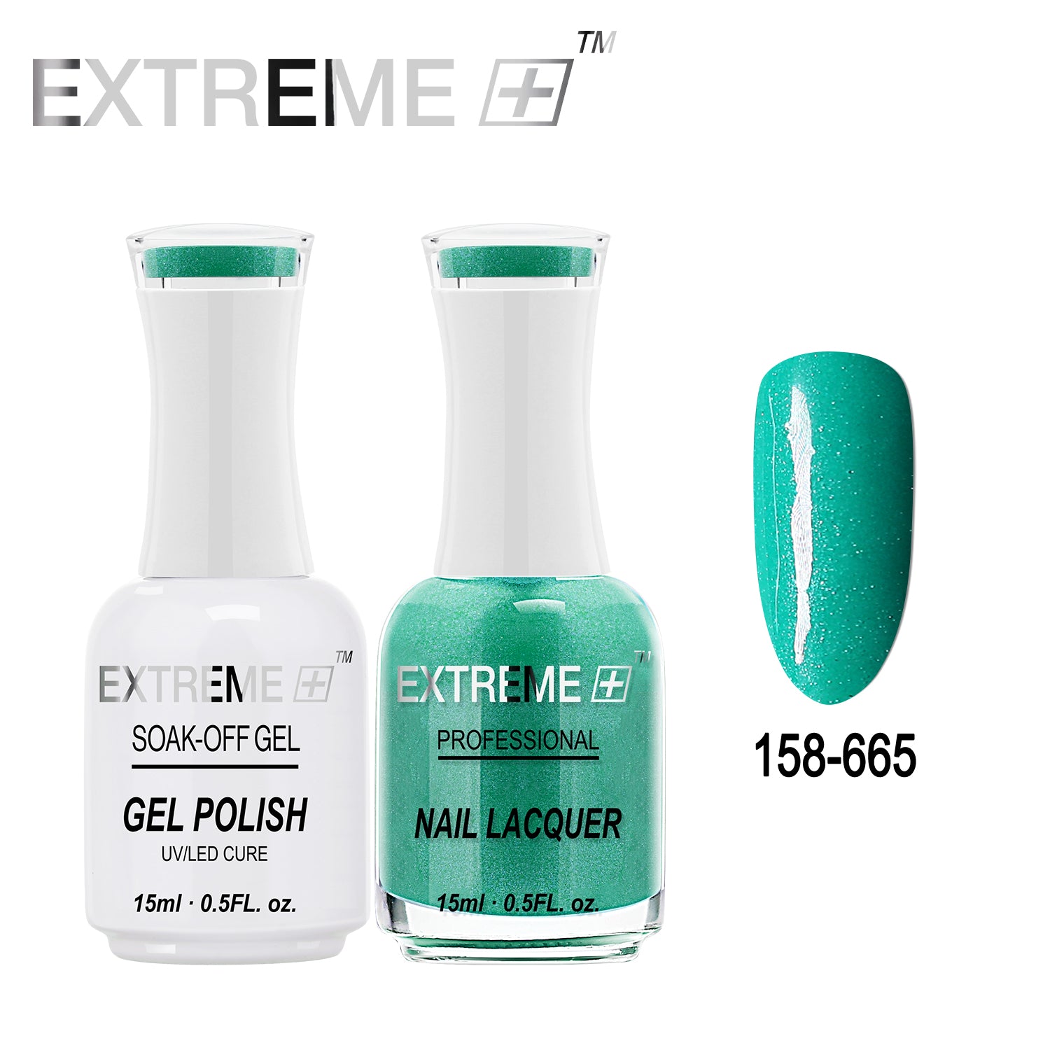 EXTREME+ All-in-One Gel Polish and Nail Lacquer Matching Duo #G158