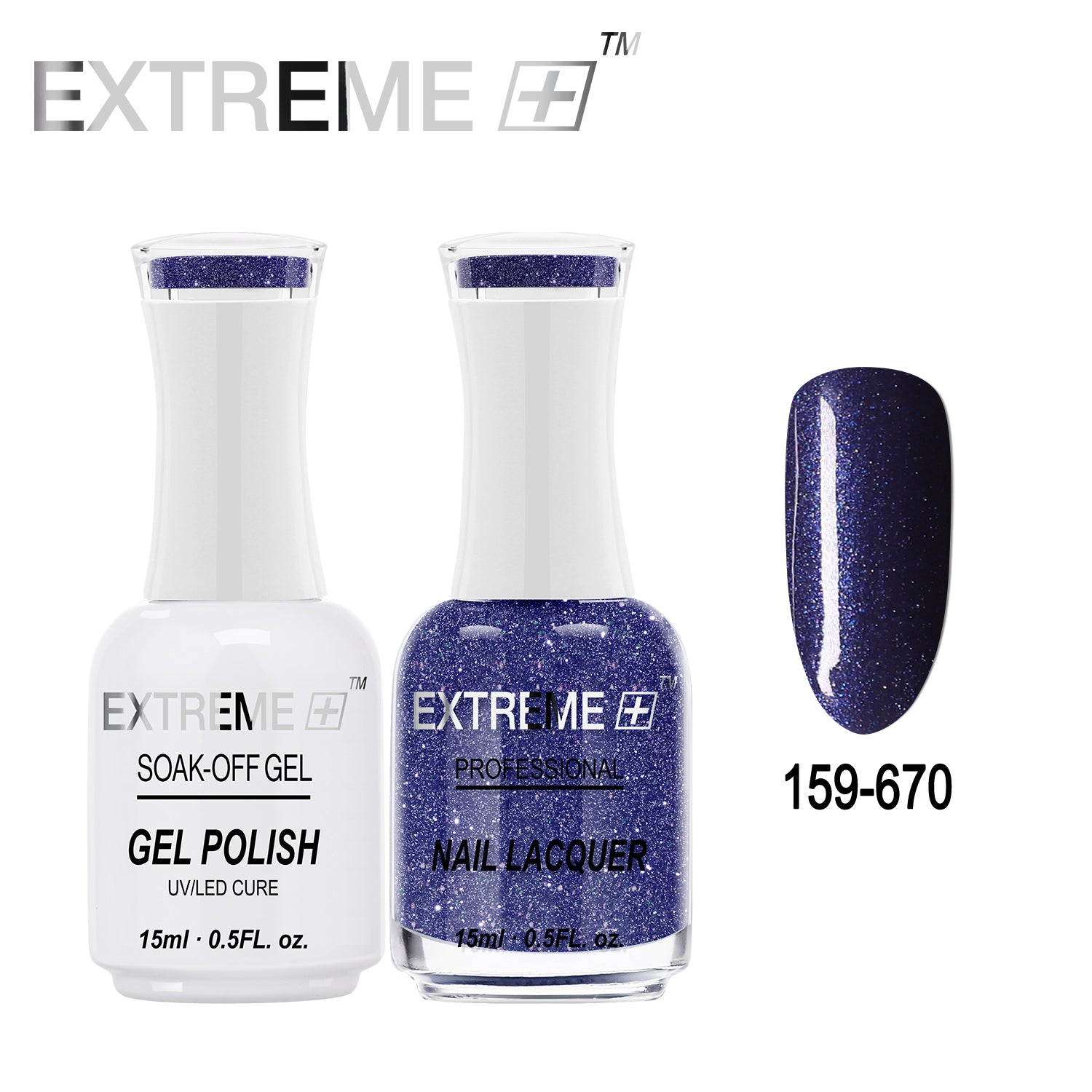 EXTREME+ All-in-One Gel Polish and Nail Lacquer Matching Duo #G159