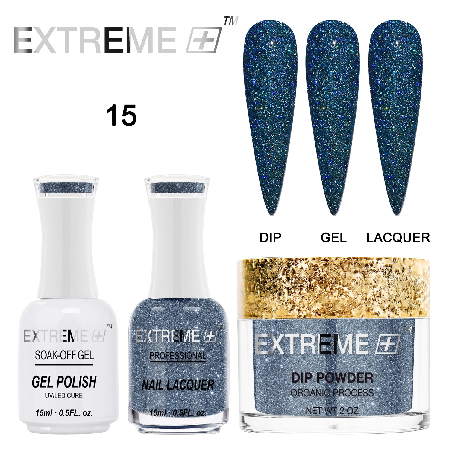 EXTREME+ 3 in 1 Combo Set - Holo Chrome - #015