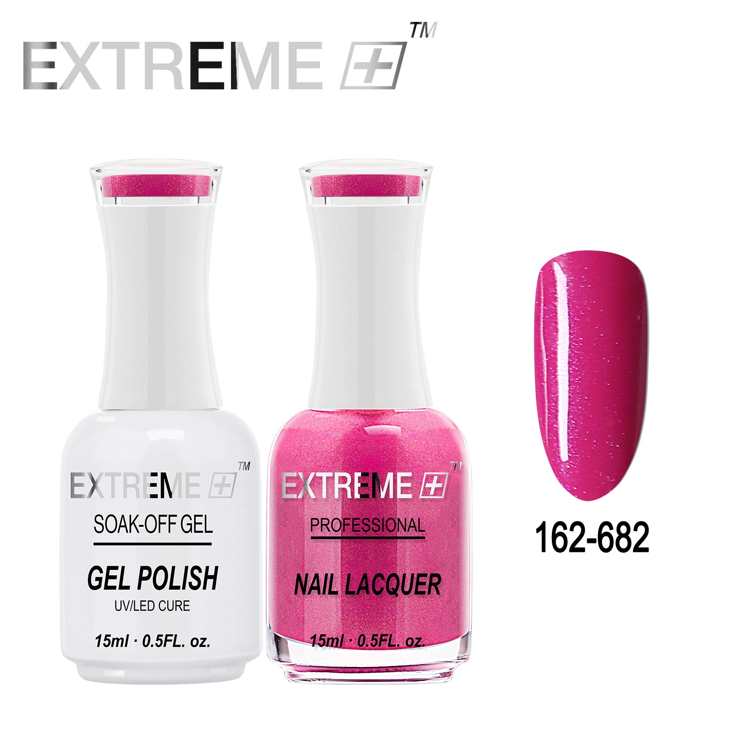 EXTREME+ All-in-One Gel Polish and Nail Lacquer Matching Duo #G162