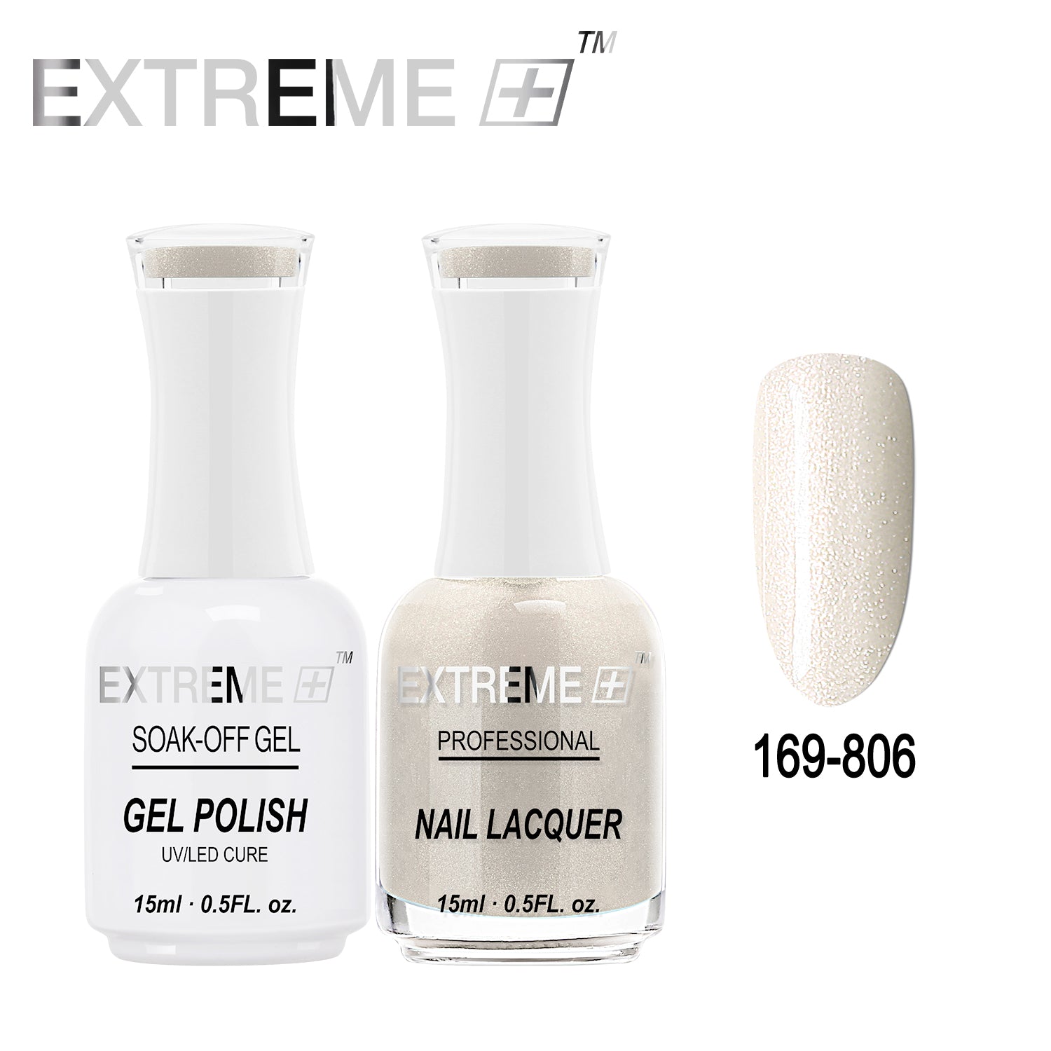 EXTREME+ All-in-One Gel Polish and Nail Lacquer Matching Duo #G169