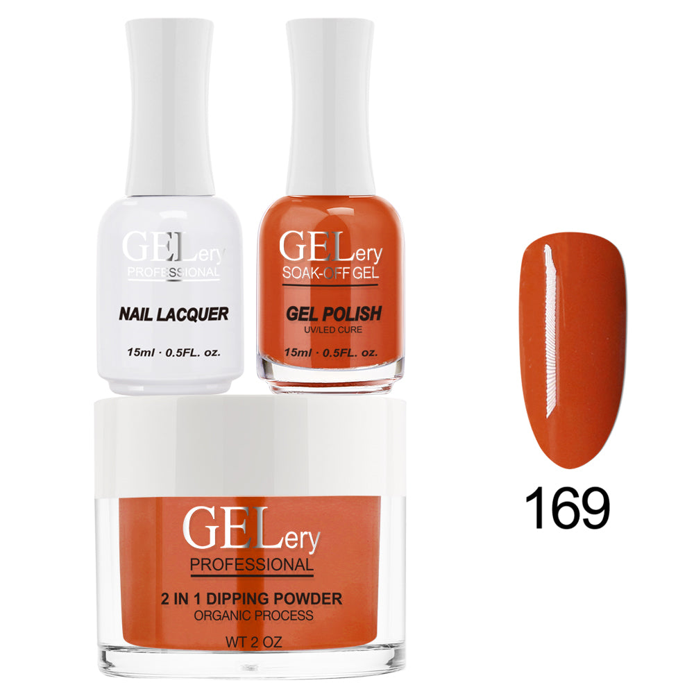 GELery 3 in 1 Trio Set - Gel, Lacquer, & Dip - #169