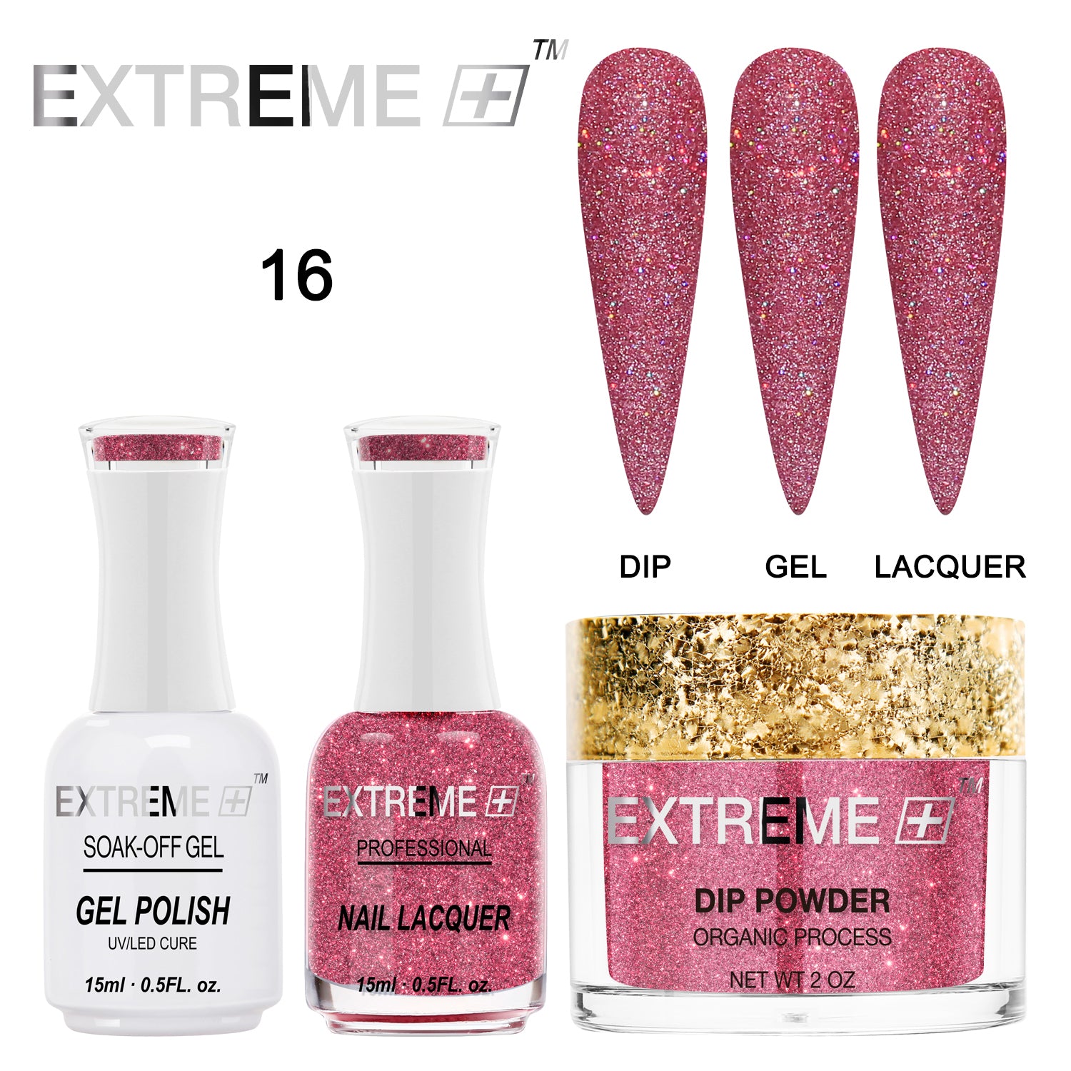 EXTREME+ 3 in 1 Combo Set - Holo Chrome - #016