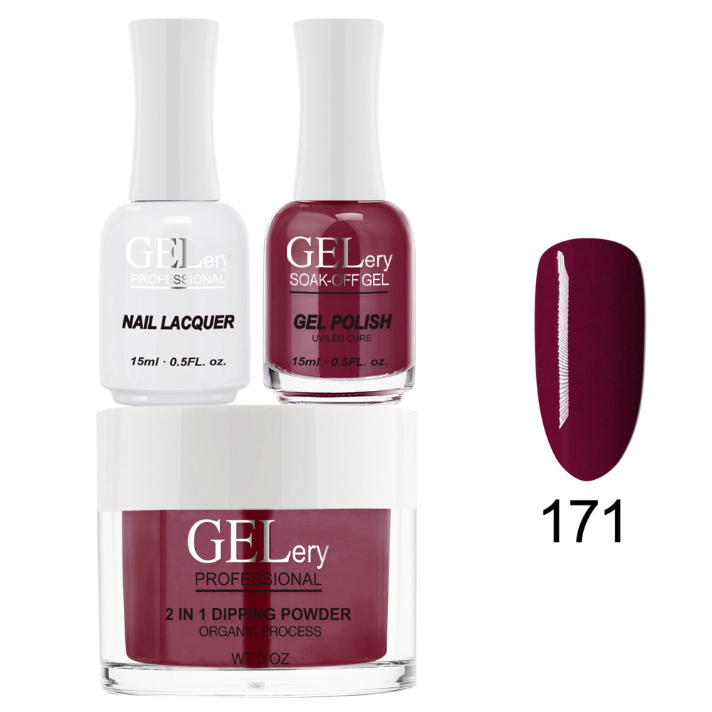 GELery 3 in 1 Trio Set - Gel, Lacquer, & Dip - #171