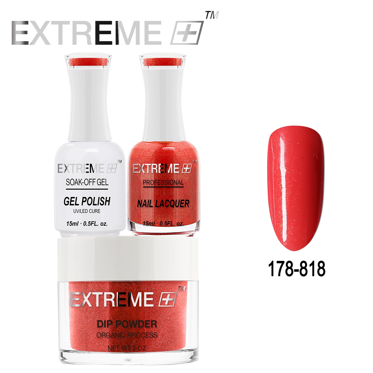 Bộ Combo 3 trong 1 EXTREME+ All-in-One - Bột Nhúng, Sơn Gel và Sơn Móng #178