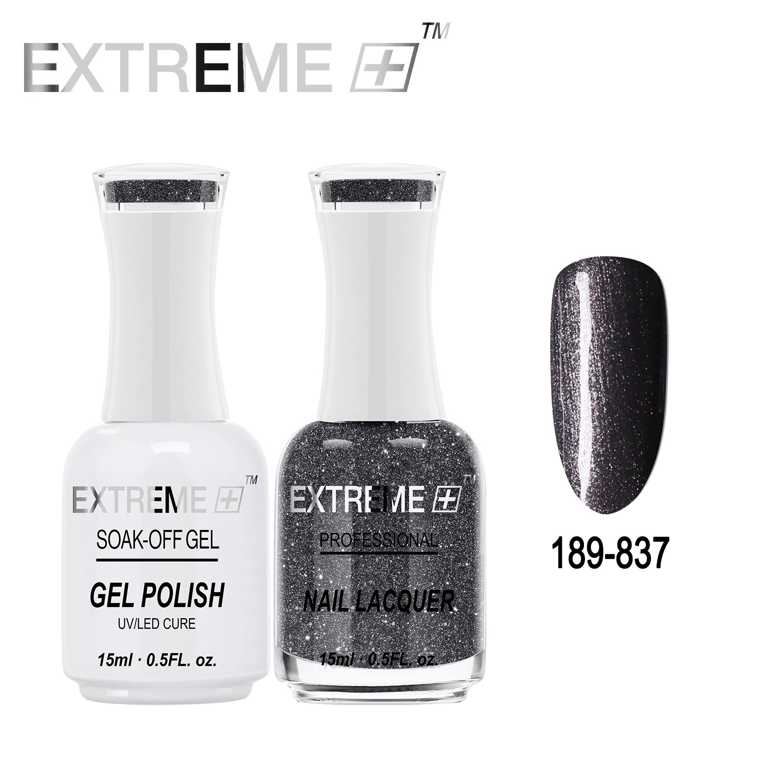 EXTREME+ All-in-One Gel Polish and Nail Lacquer Matching Duo #G189