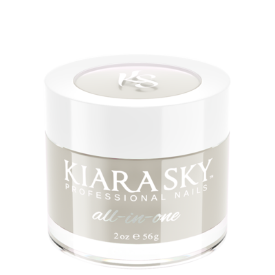 Kiara Sky All-In-One Dip Powder DM5019 CRAY GREY