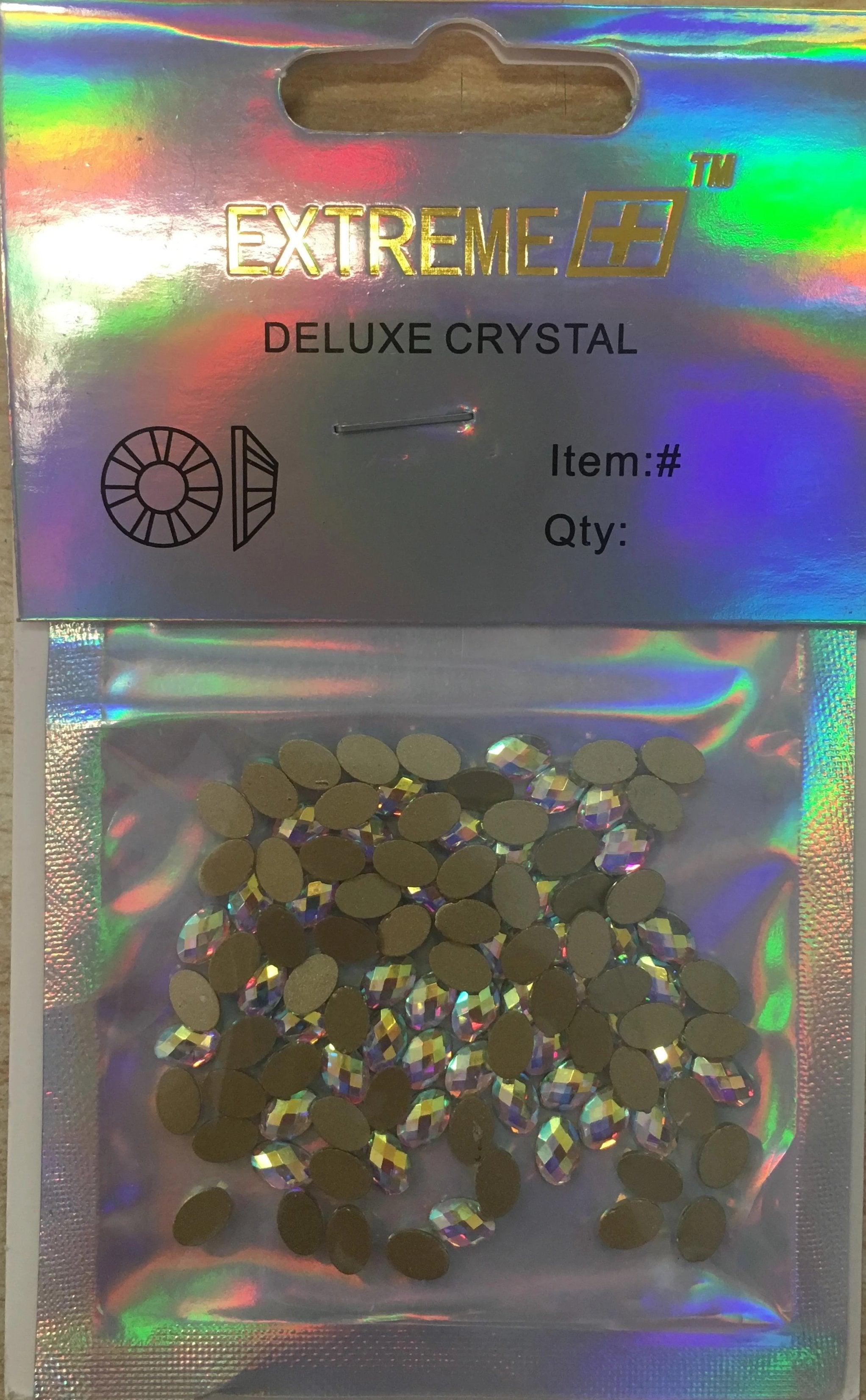 EXTREME+ Flat Bottom Deluxe Crystal # 01