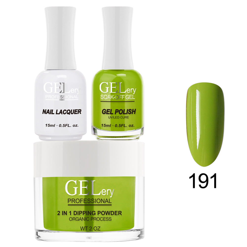 GELery 3 in 1 Trio Set - Gel, Lacquer, & Dip - #191