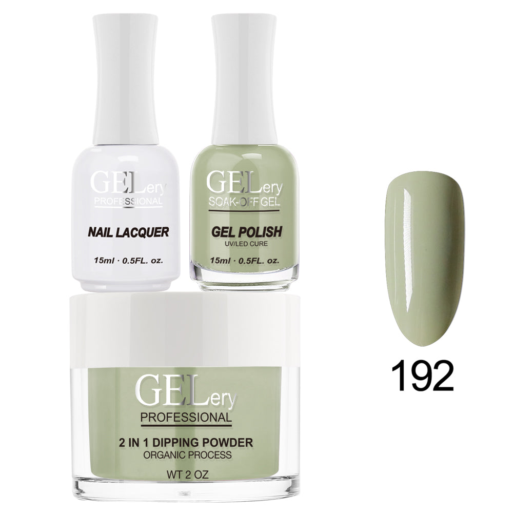 GELery 3 in 1 Trio Set - Gel, Lacquer, & Dip - #192