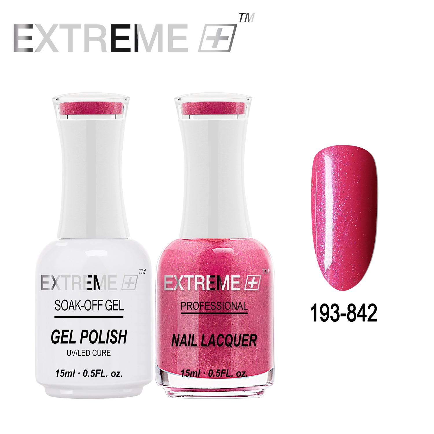 EXTREME+ All-in-One Gel Polish and Nail Lacquer Matching Duo #G193