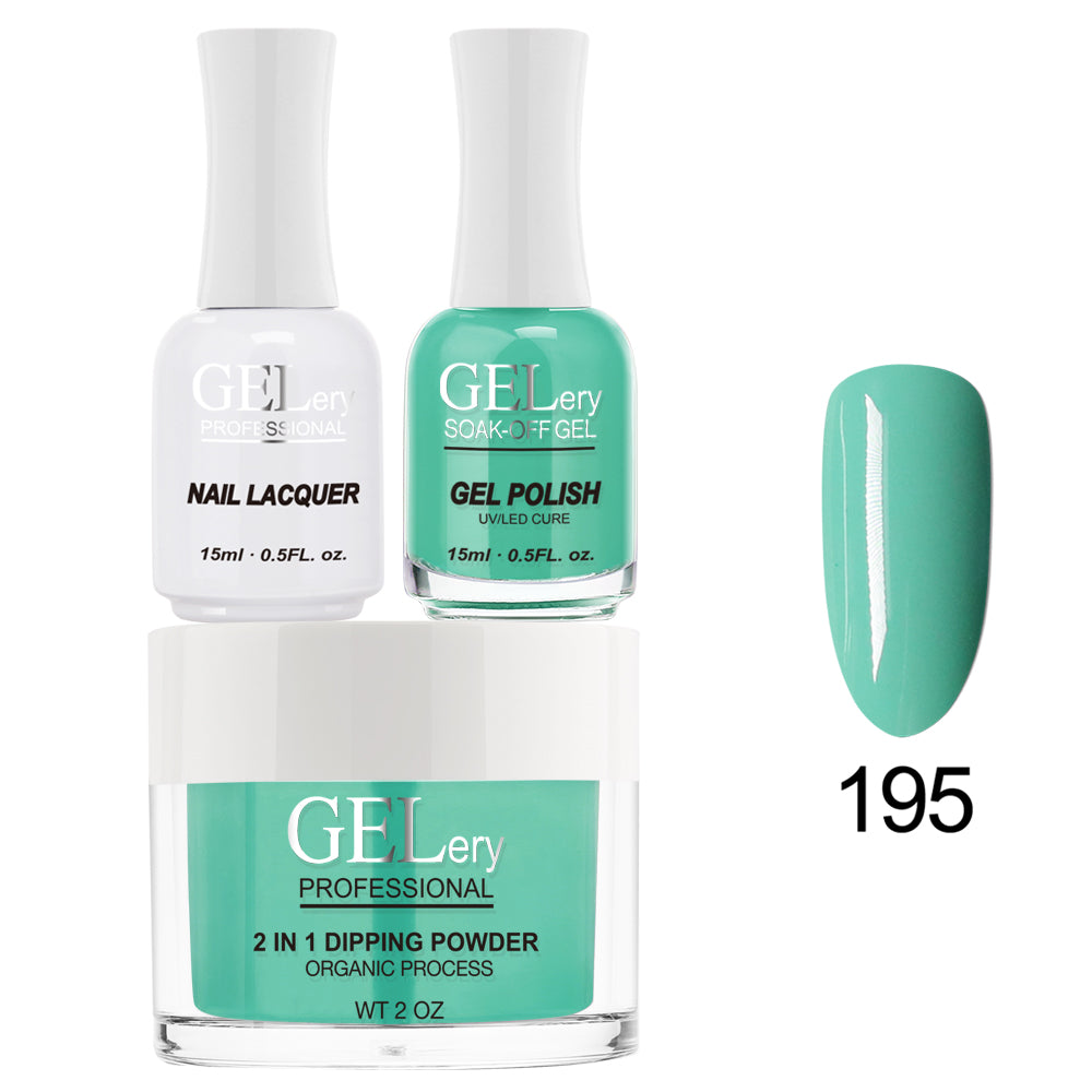 GELery 3 in 1 Trio Set - Gel, Lacquer, & Dip - #195